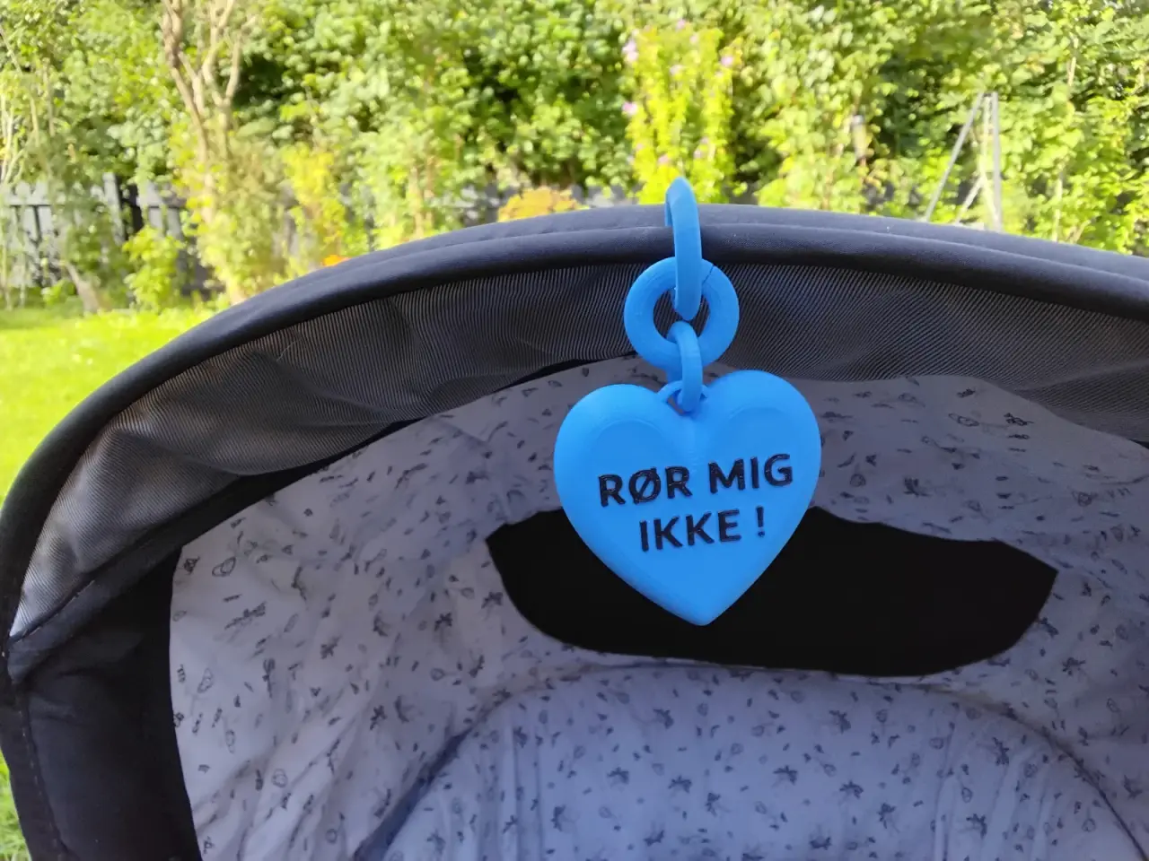Billede 3 - RØR MIG IKKE hjerter m.m