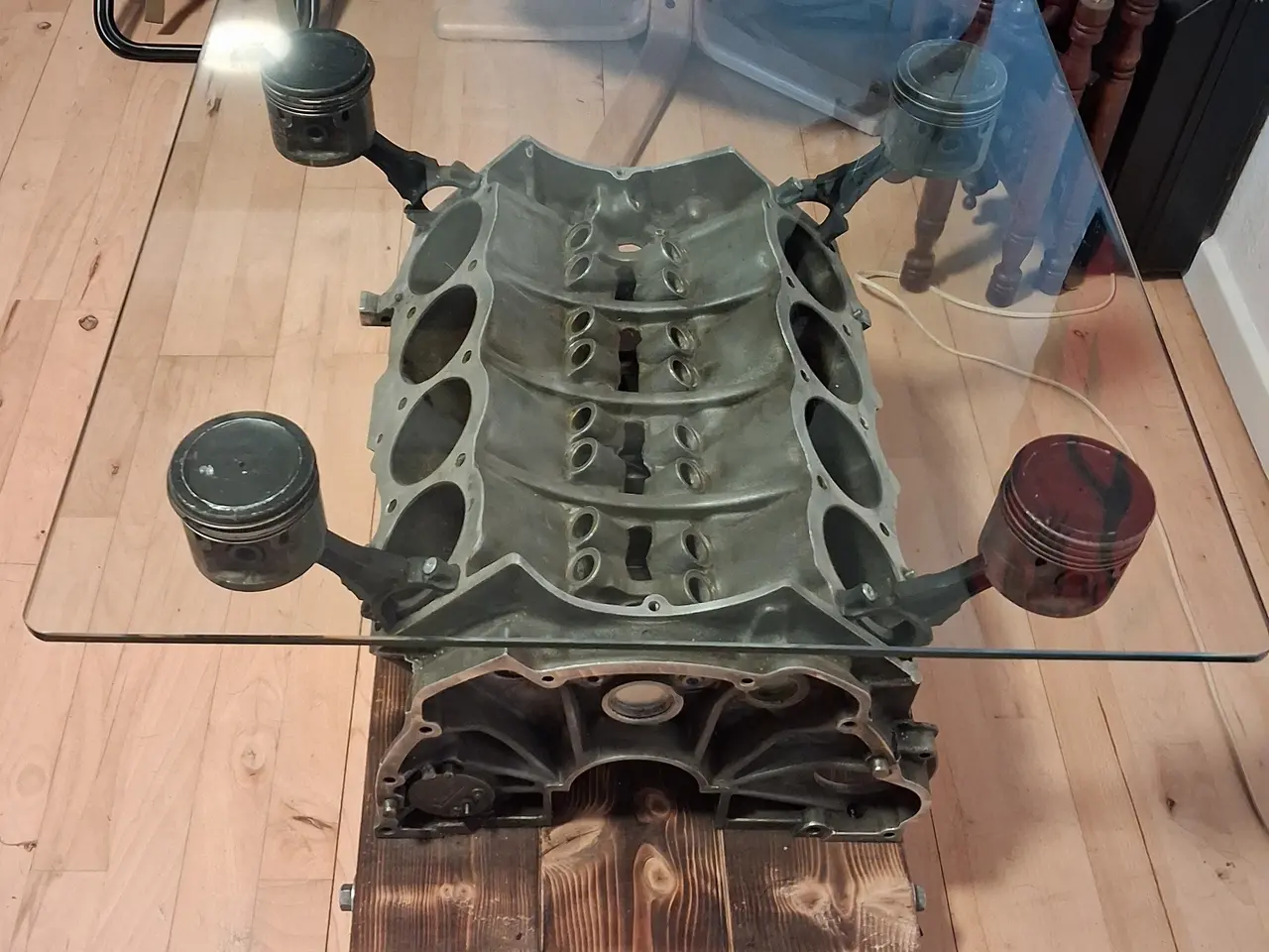 Billede 3 - Sofabord på motor Rover 3500 v8