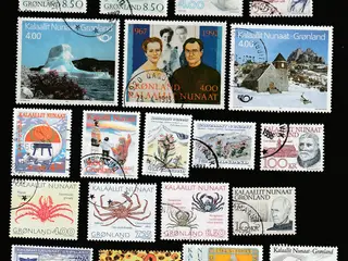 Grønland år 1991 - 1993 stemplet afa 601