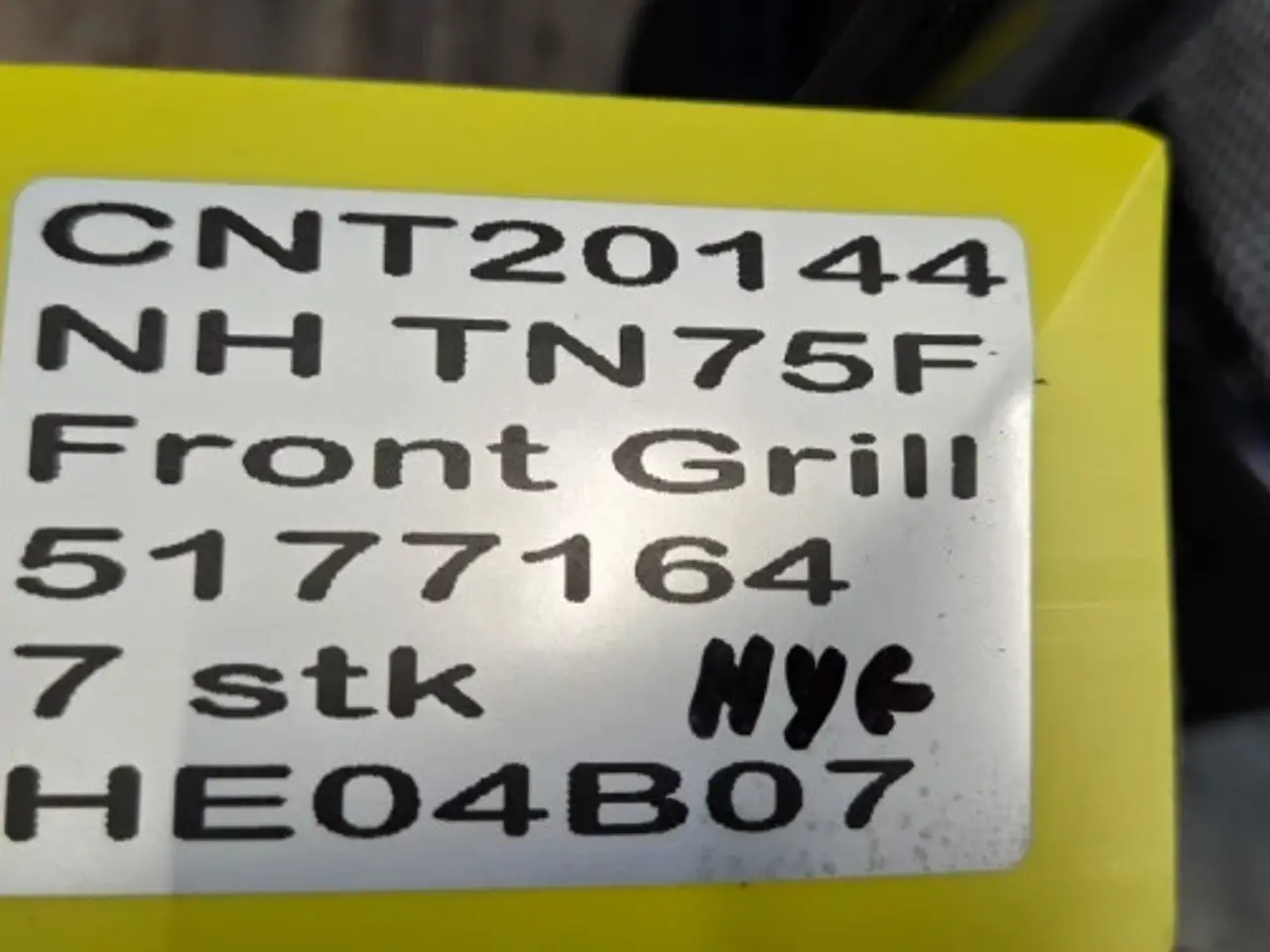 Billede 16 - New Holland TN75F Gitter 5177164 7Stk