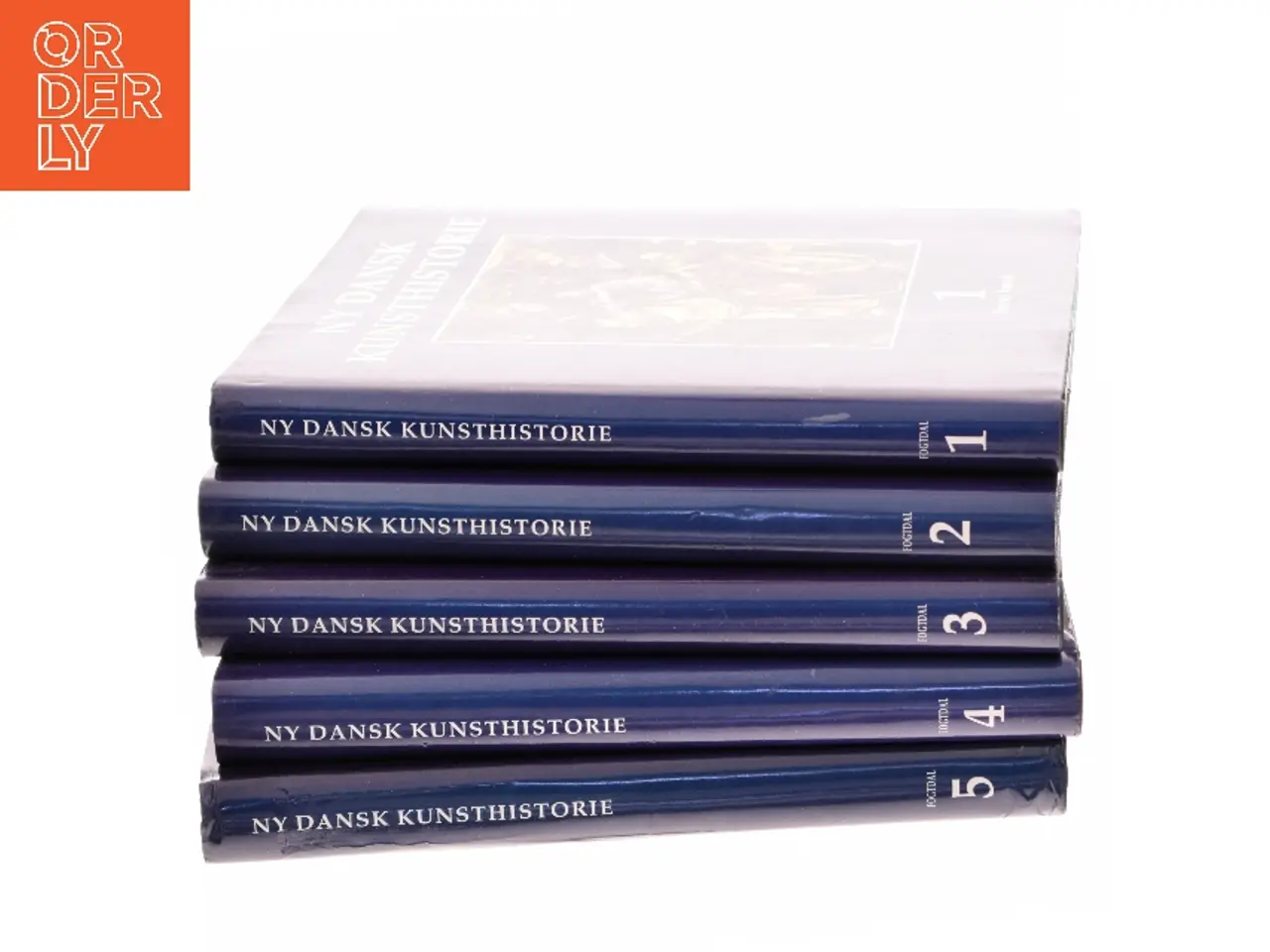 Billede 2 - Ny dansk kunsthistorie. Bind 1-5 (Bog)