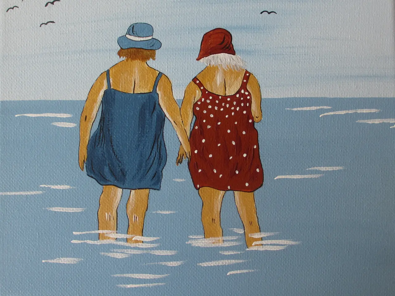 Billede 1 - ACRYL-MALERI nr. G 102
