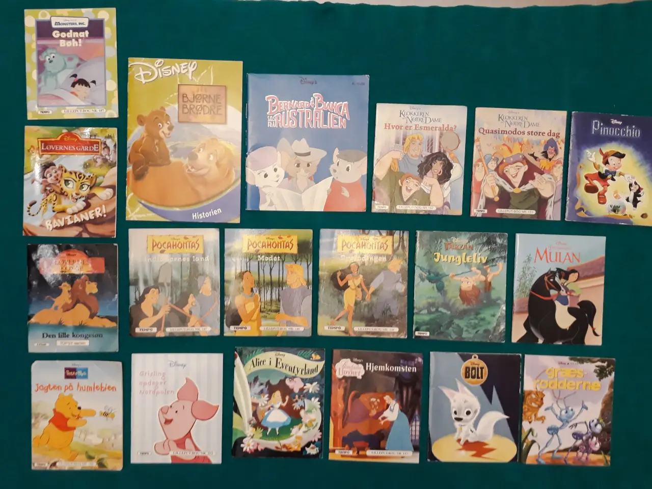 Billede 1 - 19 Disney Bøger