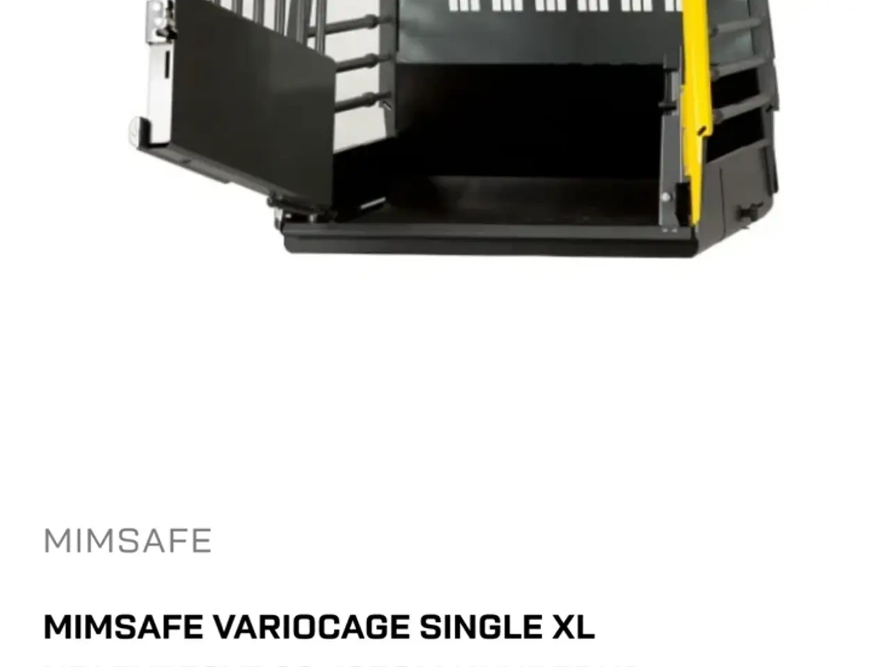 Billede 7 - Mimsafe variocage Single XL 