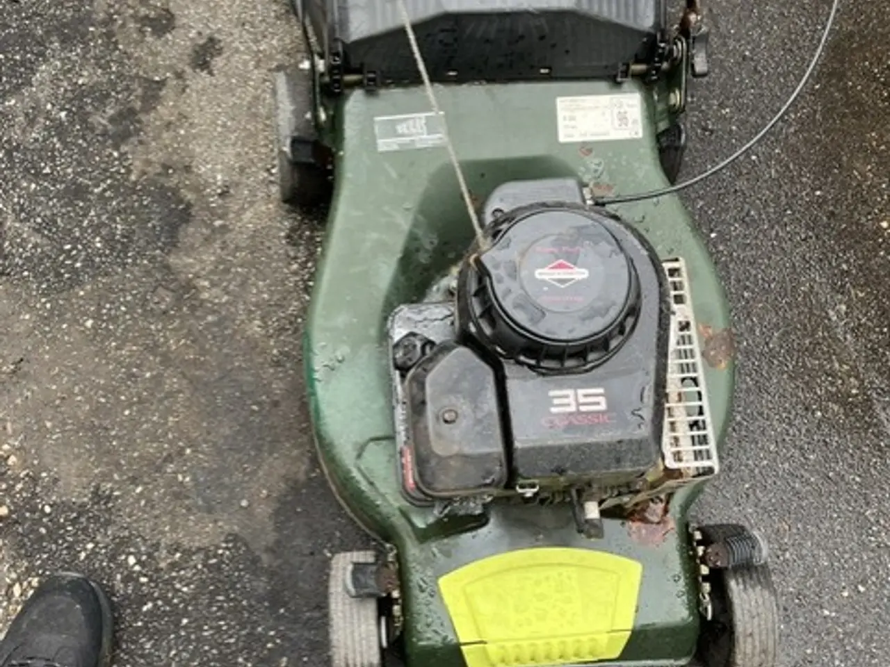 Billede 1 - Rotorplæneklipper med brigges og stratton motor