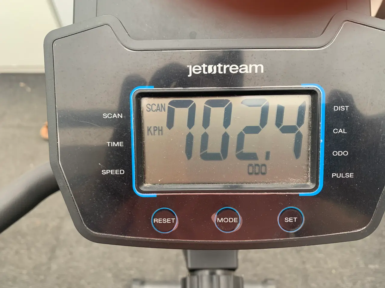 Billede 7 - Cykeltræner med elektronisk tavle.