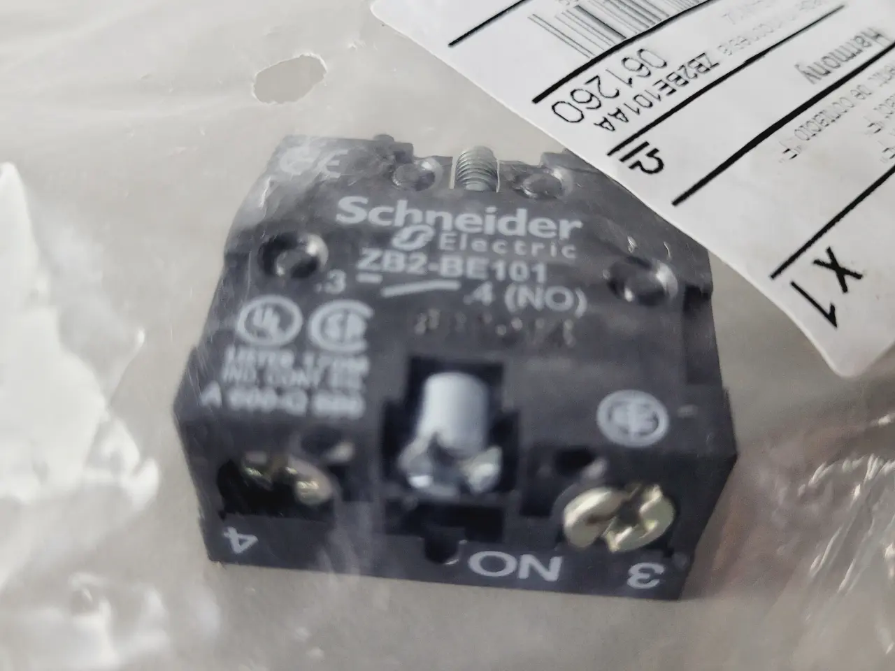 Billede 7 - ⭐️· 🟢 Schneider Electric Kontaktblok ZB2-BE101