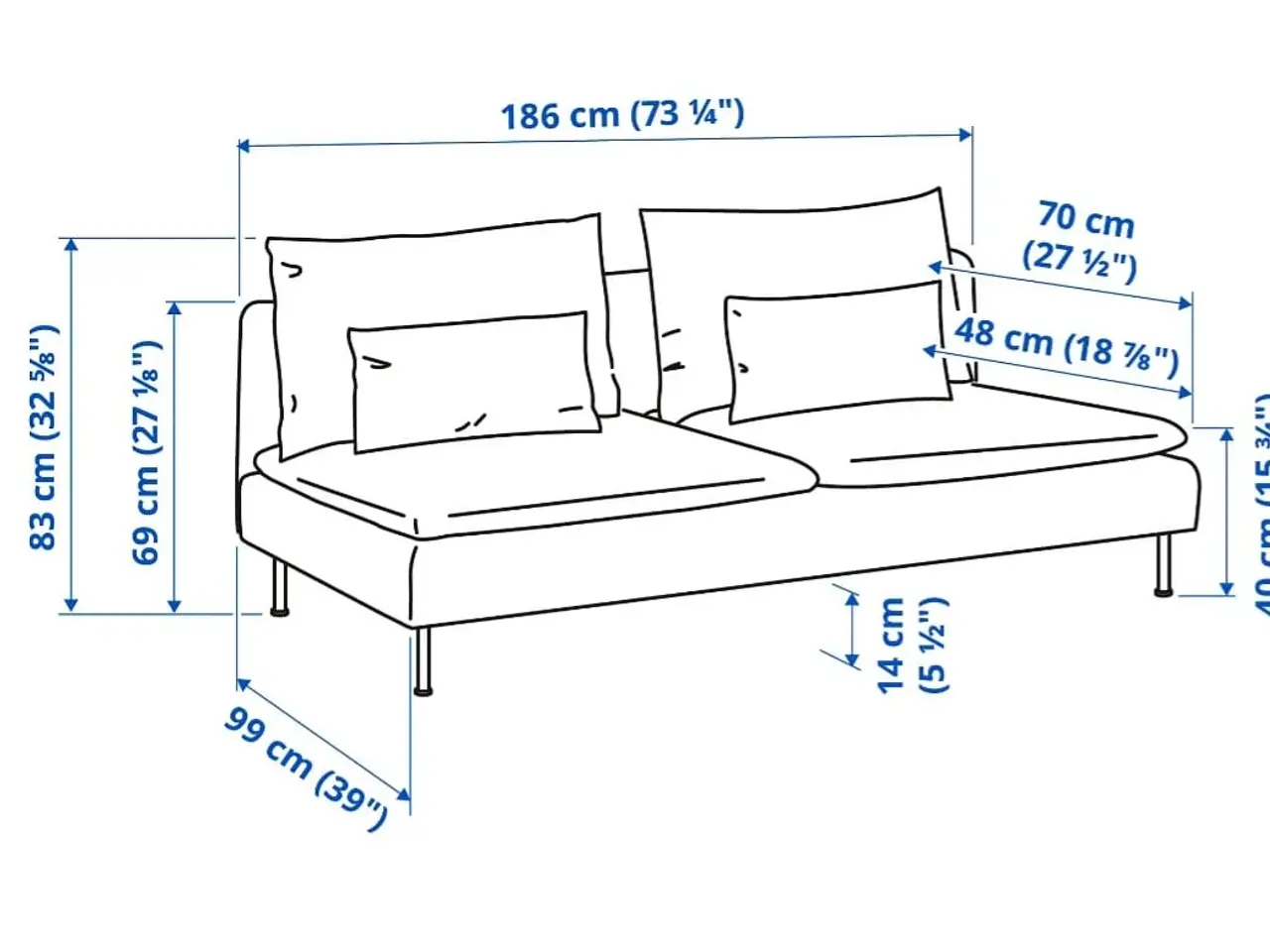 Billede 8 - Söderhamn sofa og stol fra Ikea