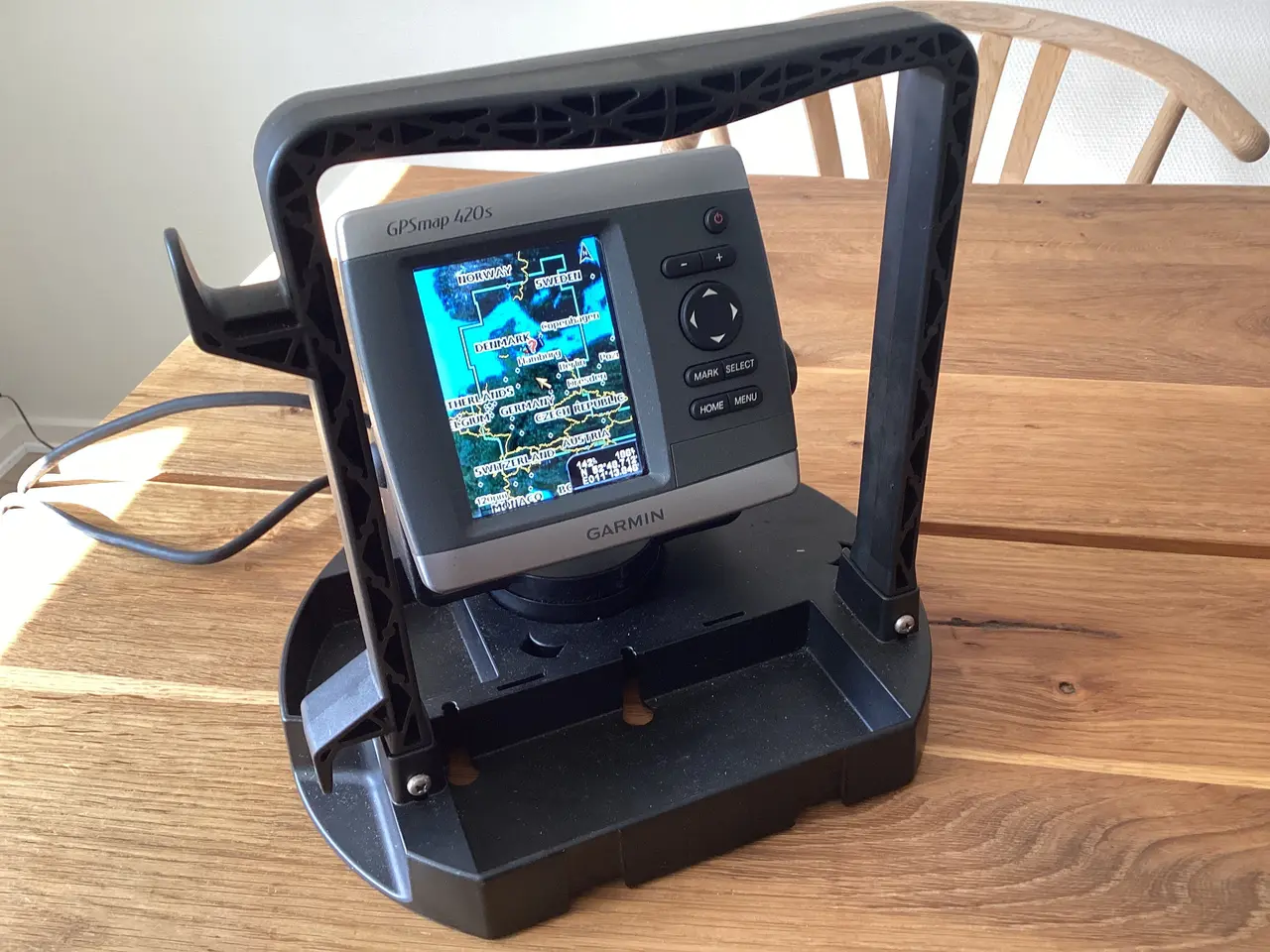 Billede 3 - Kortplotter med ekkolod/ fishfinder