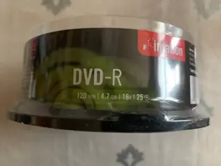 25 nye dvd -R Imation skiver