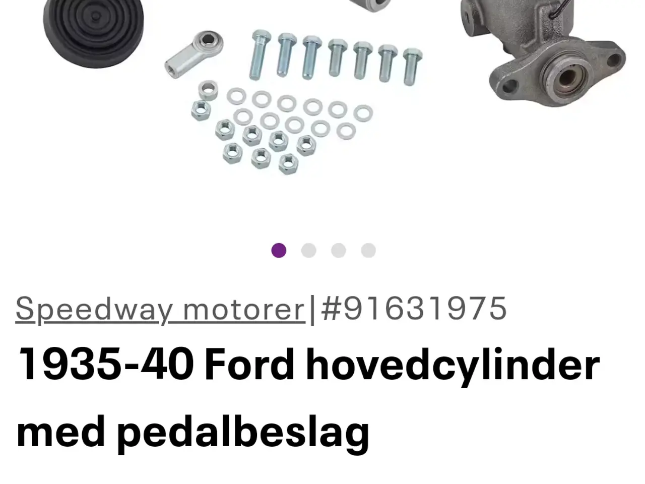 Billede 5 - Hot Rod Bremsepedal Box Veteran
