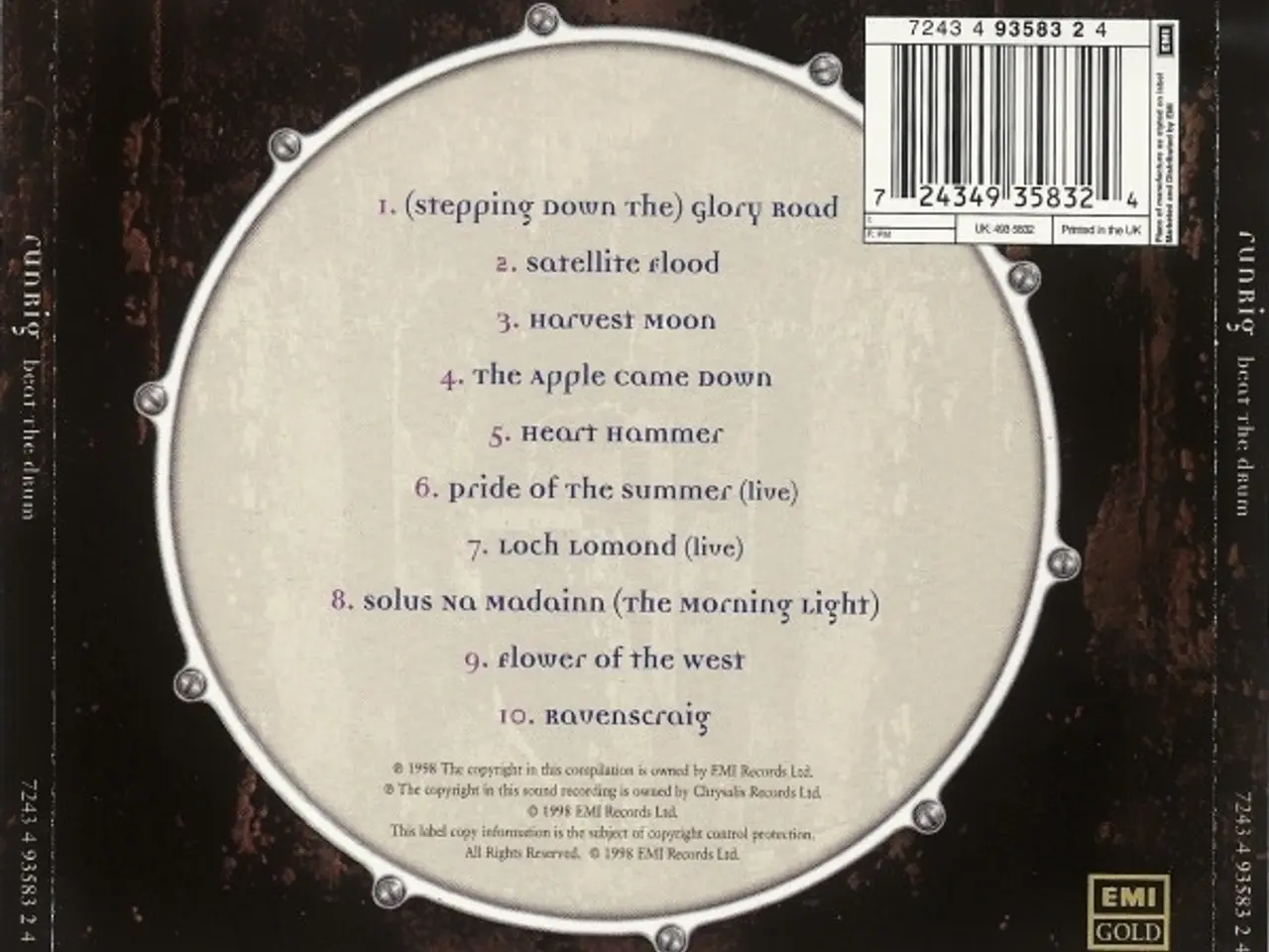 Billede 3 - Runrig – Beat The Drum – CD