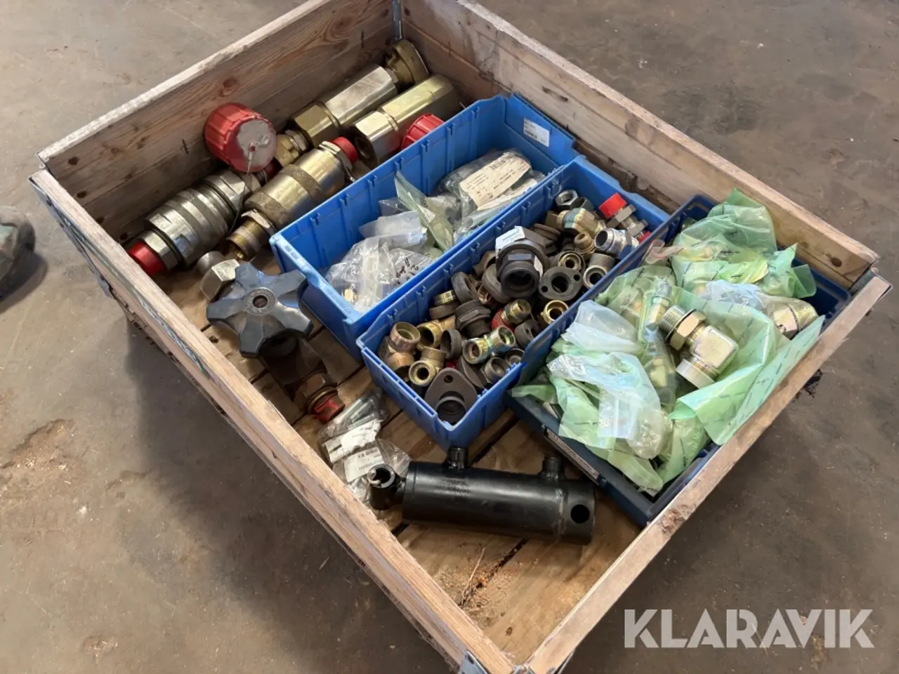 Billede 4 - Hydraulik fittings - 3 kasser