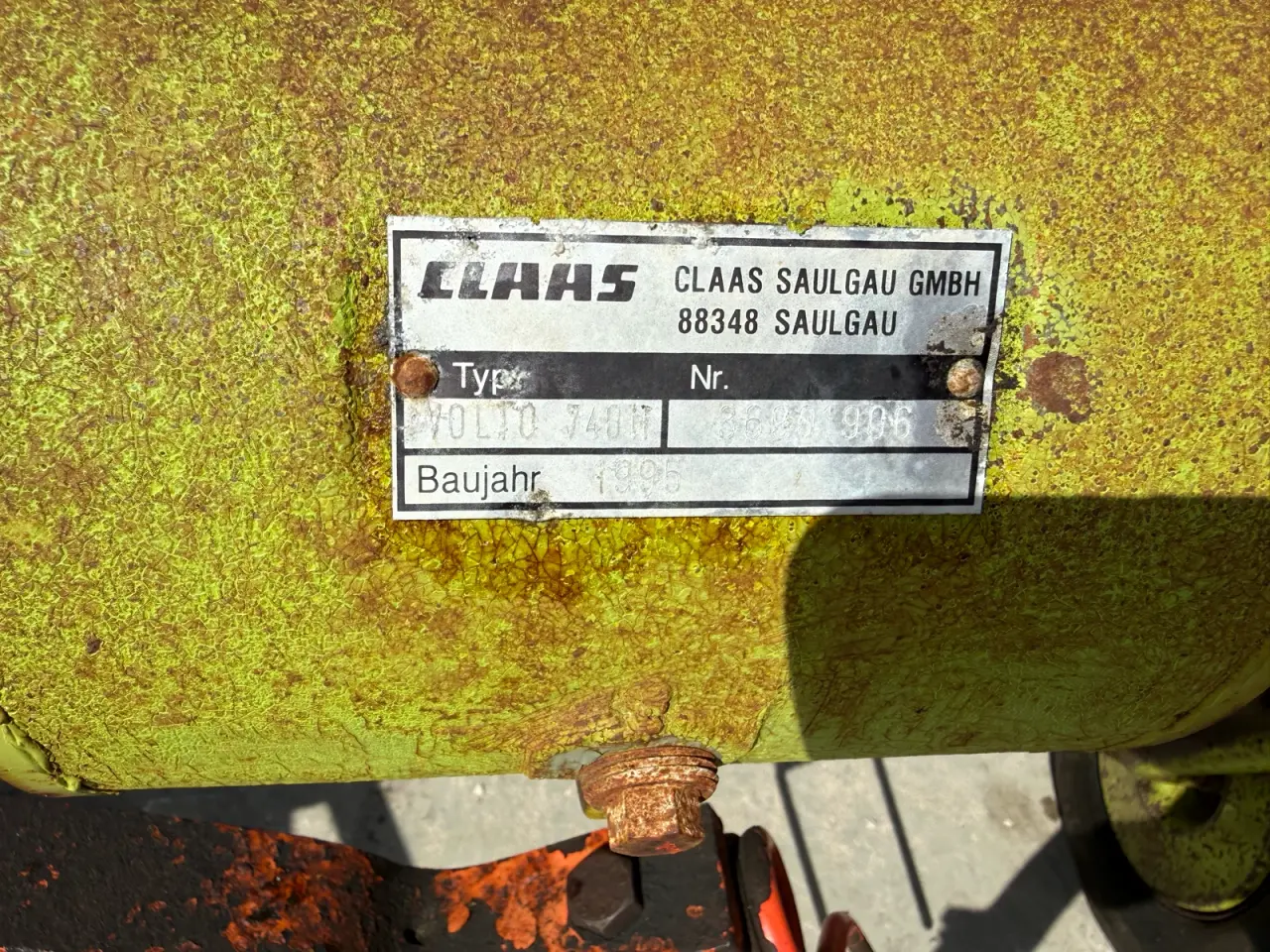 Billede 6 - Høvender CLAAS volto 740