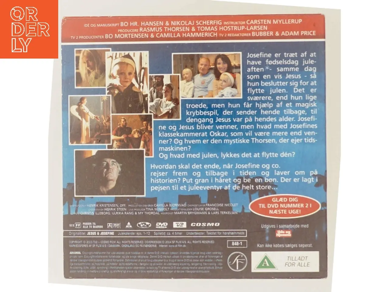 Billede 3 - Jesus & Josefine – Ude og Hjemme (DVD 1, afsnit 1-13) med Børneskuespillere fra Jesus & Josefine-julekalenderen (TV 2, 2003) (DVD)