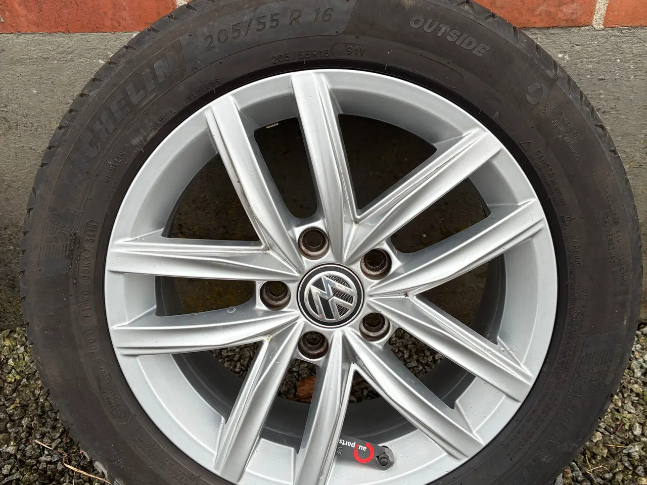 Billede 3 - VW alufælge 16”