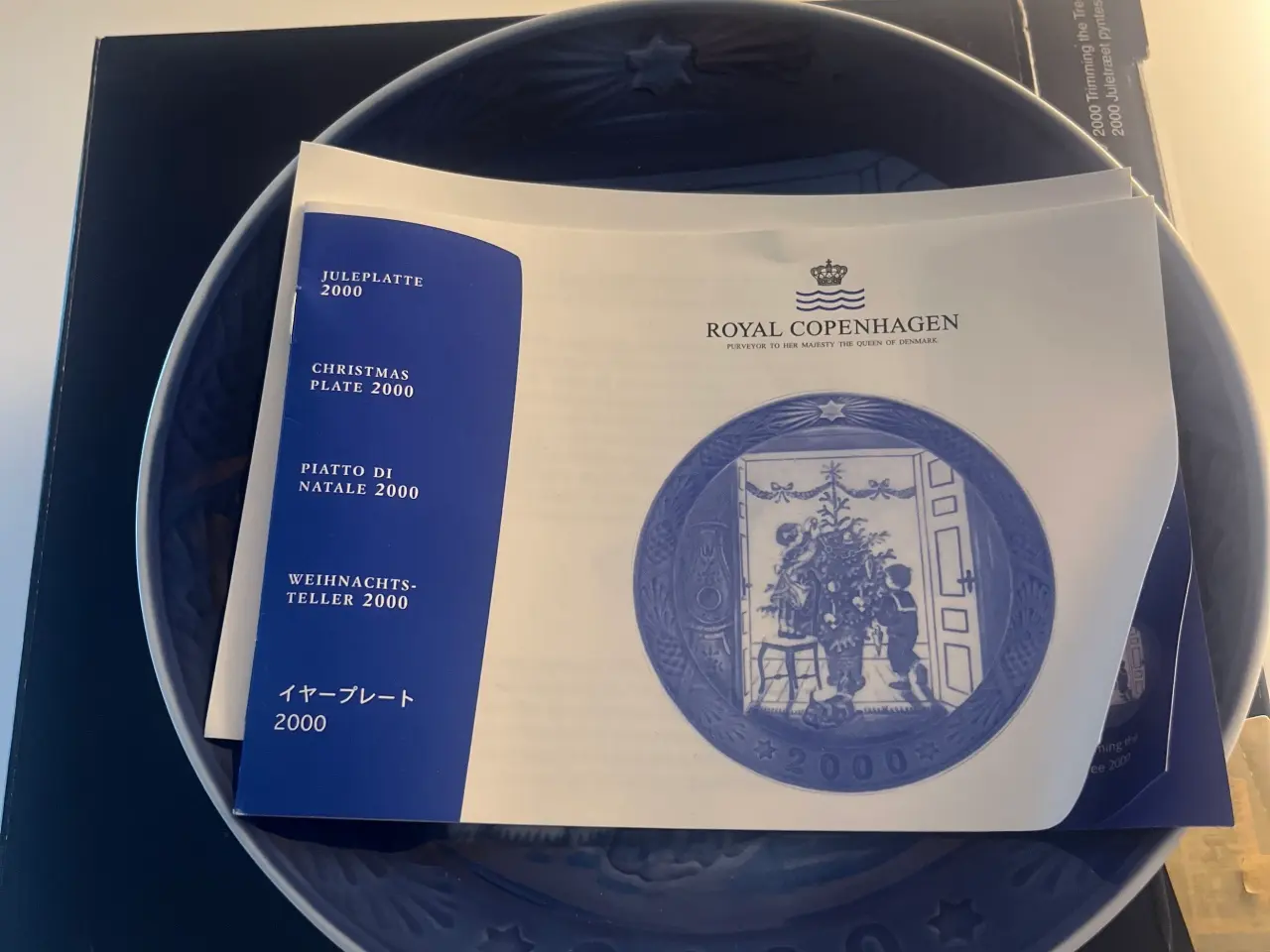 Billede 1 - Royal copenhagen jule plate