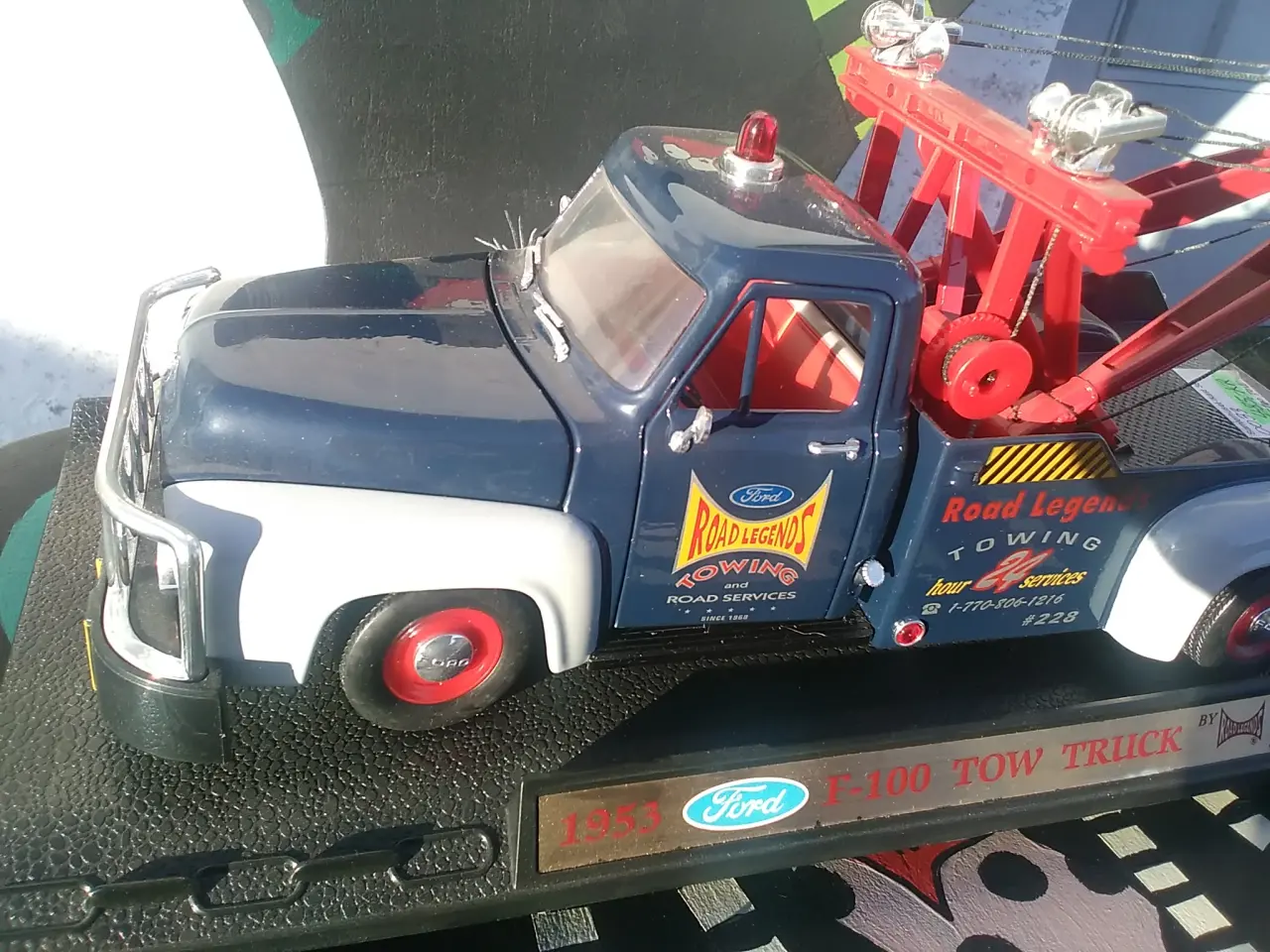Billede 2 - 1953 F-100 Wrecker Tow Truck.