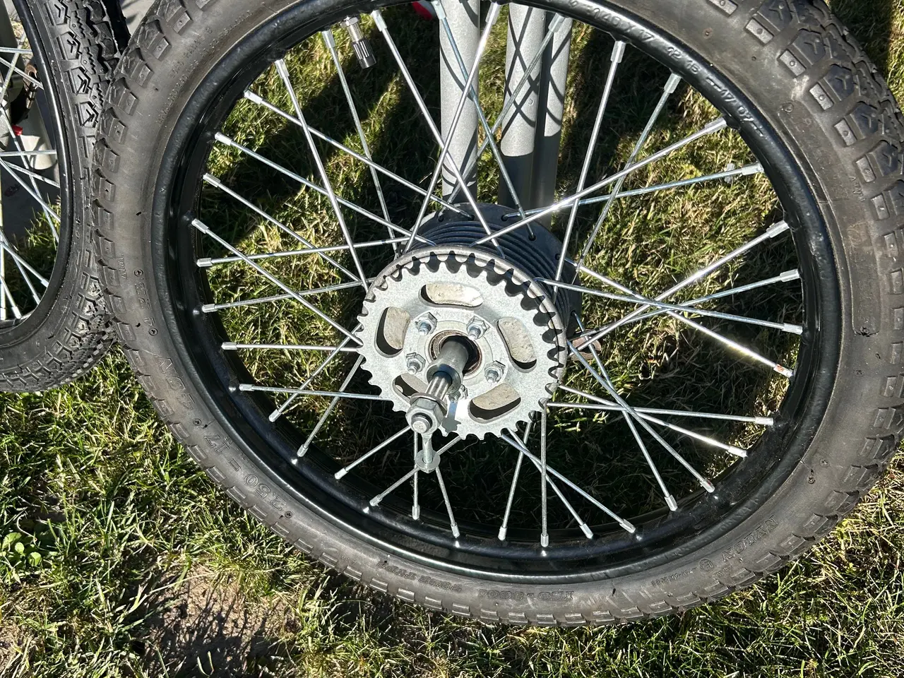 Billede 2 - Puch ms50 komplet sæt hjul