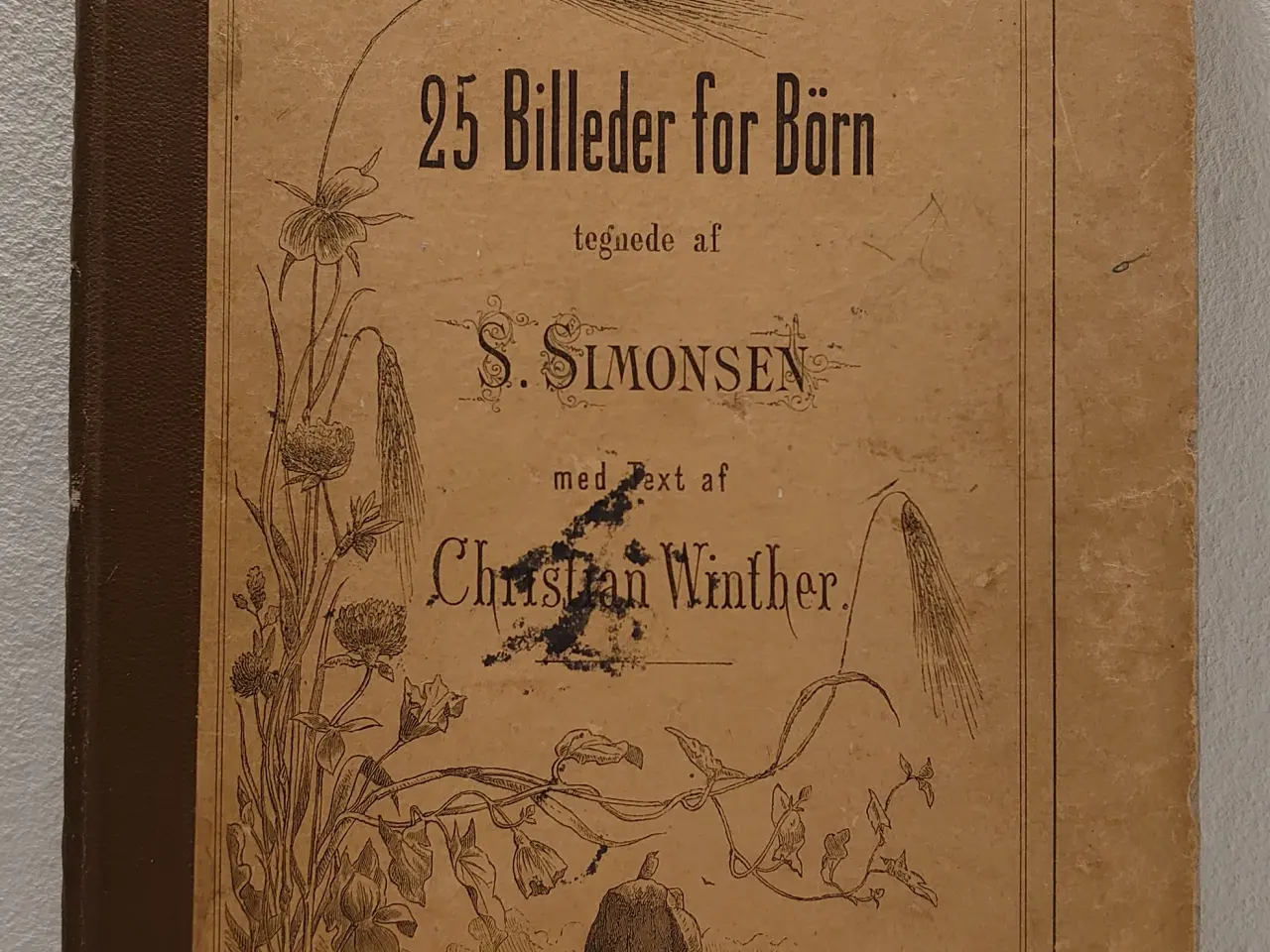 Billede 1 - Christian Winther: 25 Billeder for Børn. 1875.