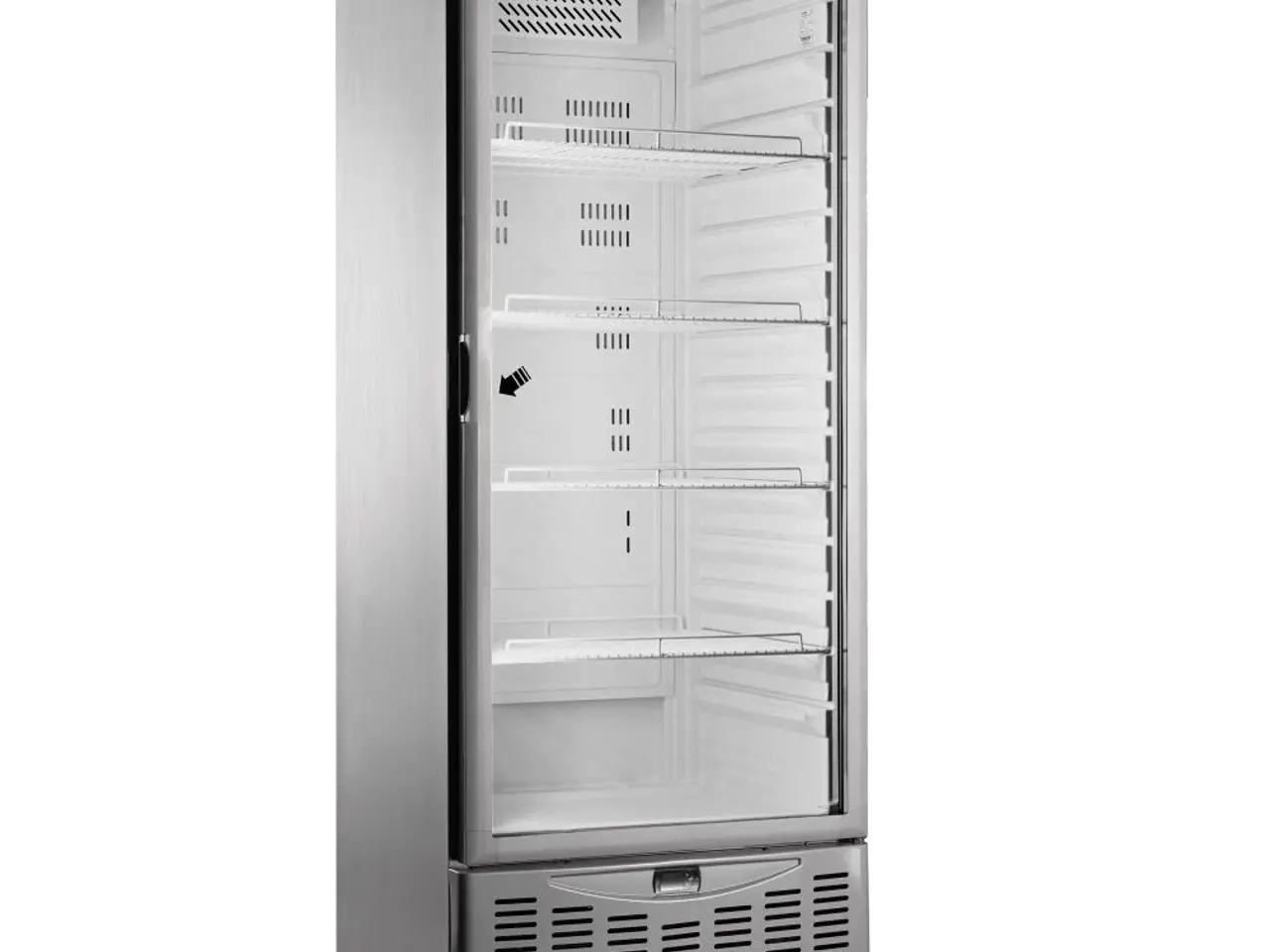 Billede 1 - Displaykøleskab i rustfrit stål – 525 liter