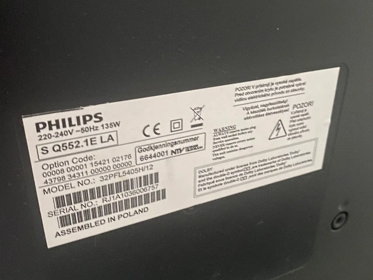 Billede 2 - Phillips fjernsyn