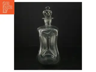 Glas karaffel med prop (str. 25 cm)