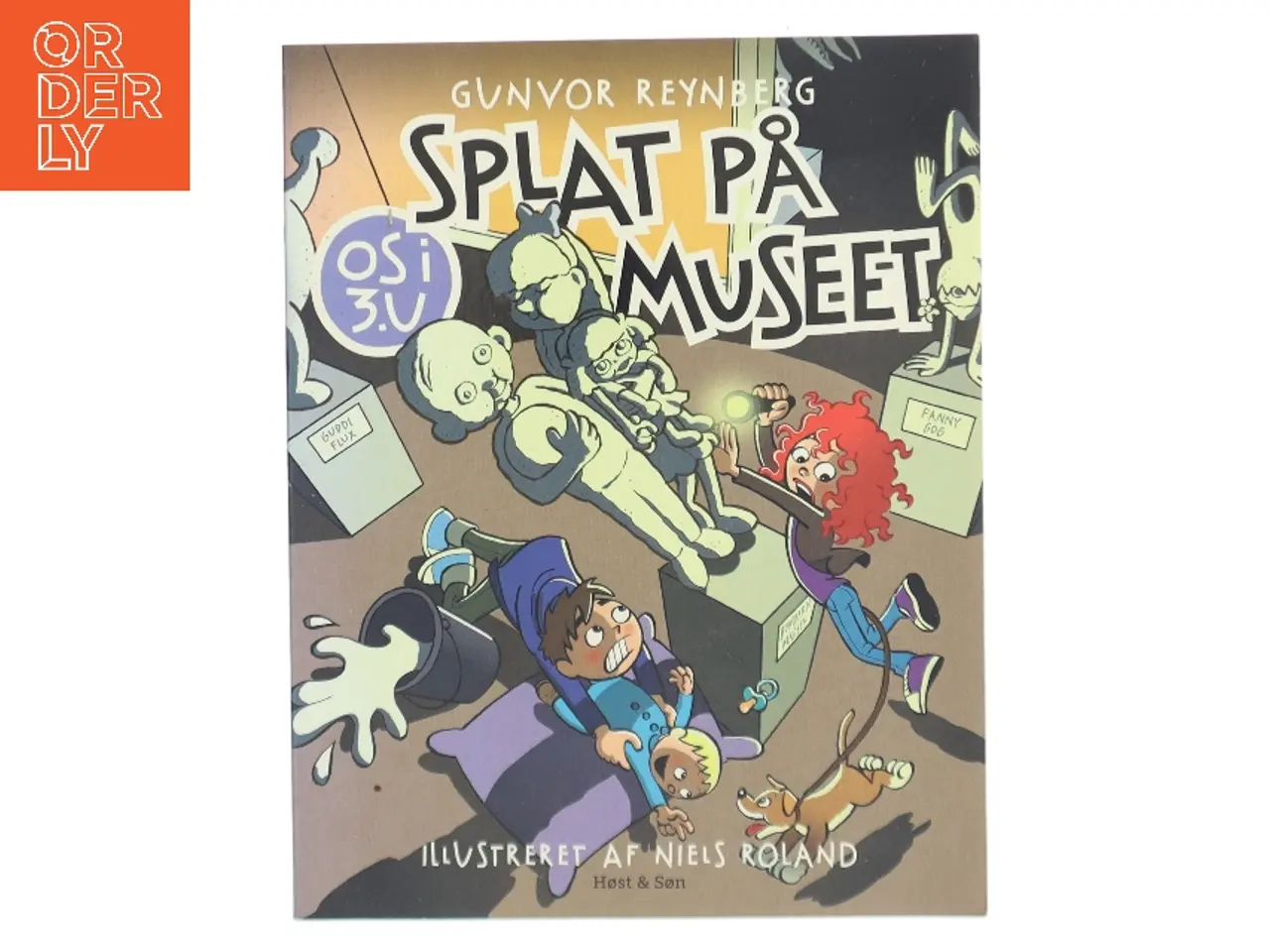 Billede 1 - Splat på museet af Gunvor Reynberg (Bog)