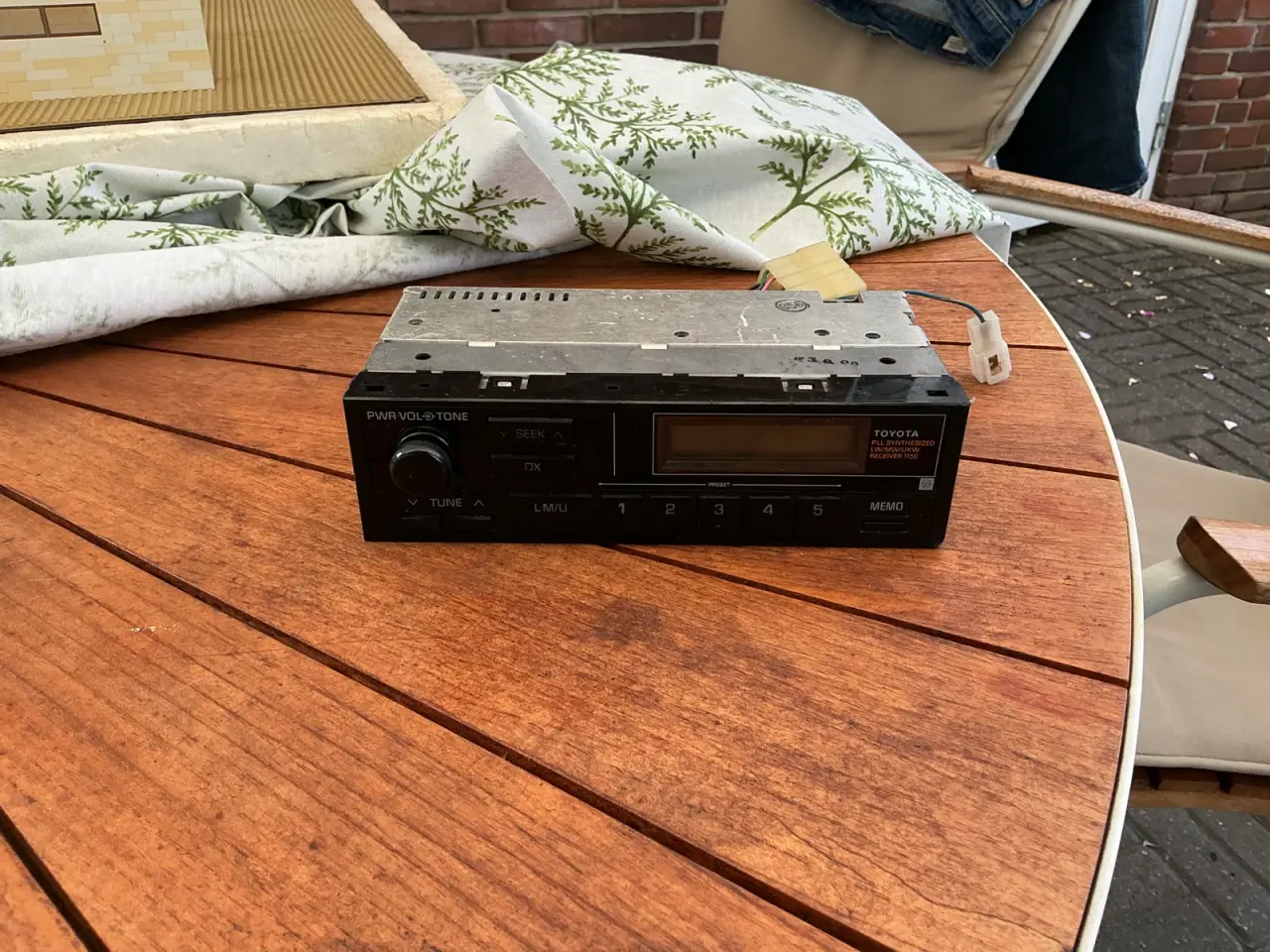Billede 1 - Toyota bilradio original retro
