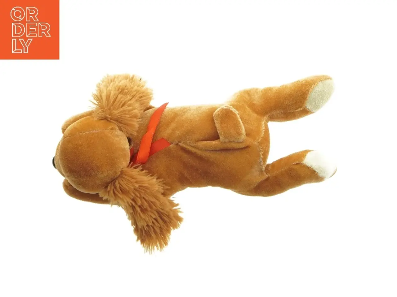 Billede 5 - Brunt plysdyr, hund (str. 26 cm)