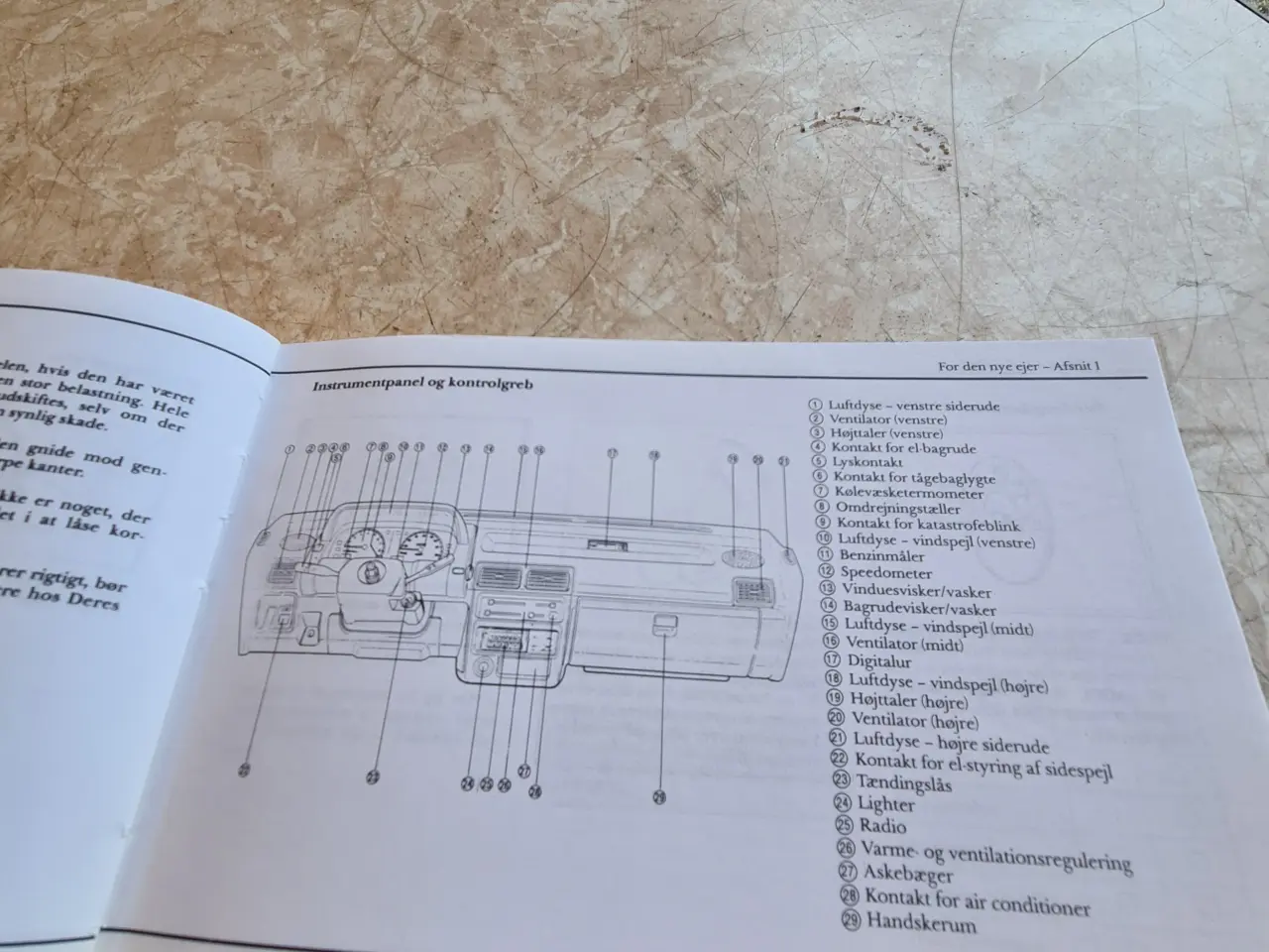 Billede 3 - Brugt instruktions bog  Daihatsu  