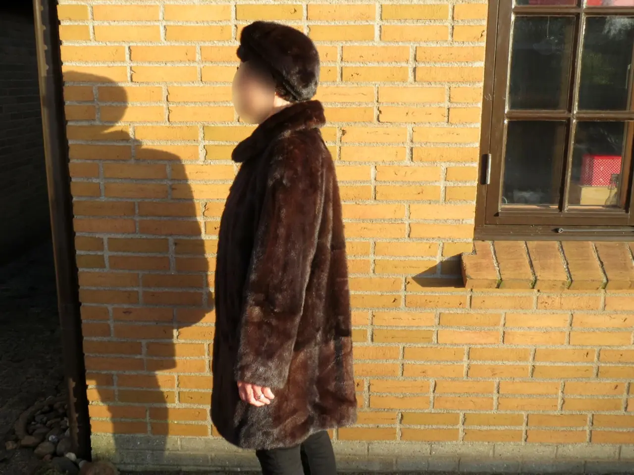 Billede 4 - Kort minkfrakke