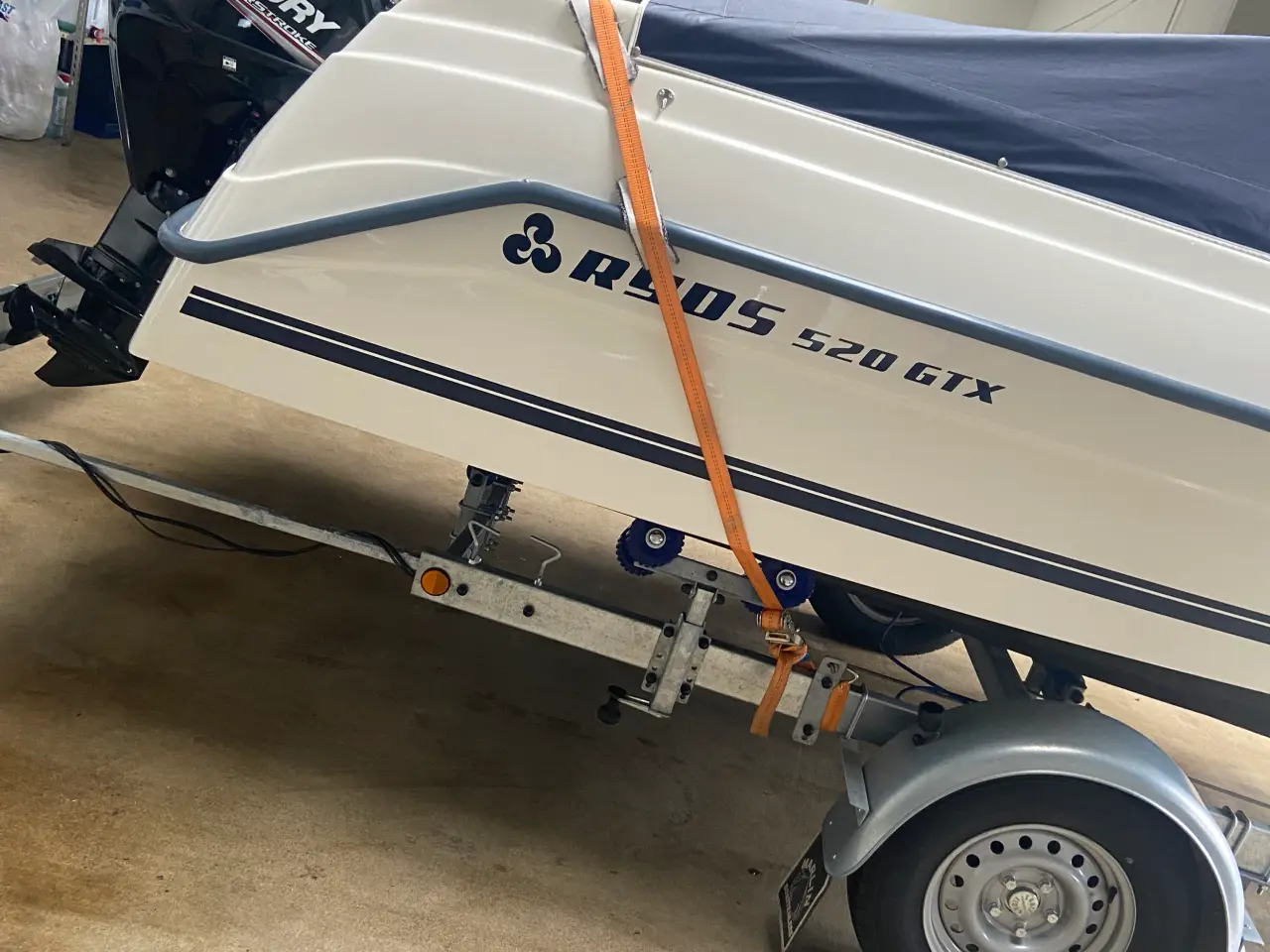Billede 3 - Ryds 520 GTX (2015) – Mercury 25 HK – Inkl. traile
