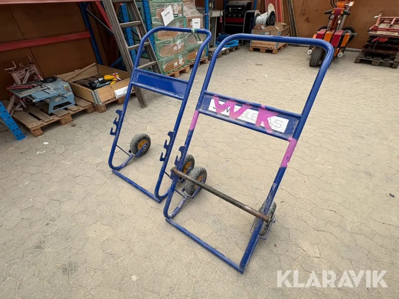 Billede 1 - Kabeltromle vogn - 2 styk