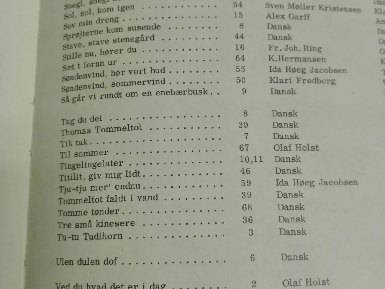 Billede 7 - Kom og Syng 1 - børnesange og sanglege