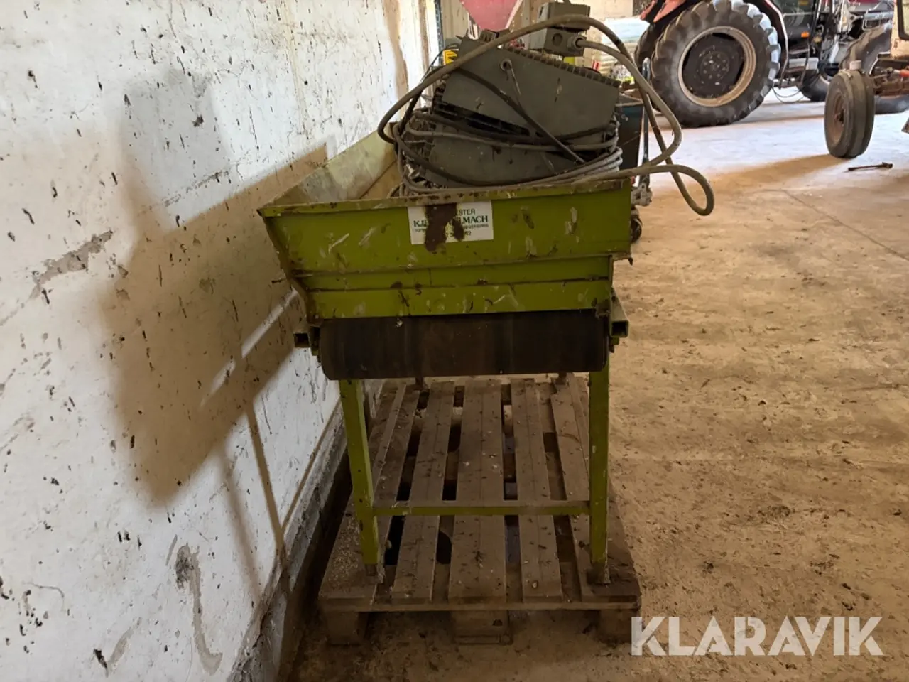 Billede 4 - Kartoffelbørste med fødebånd og elevator Skals