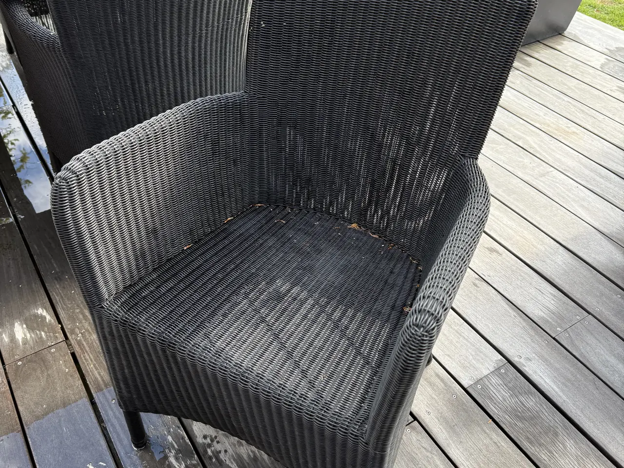 Billede 2 - Cane-Line bord med 6 stole