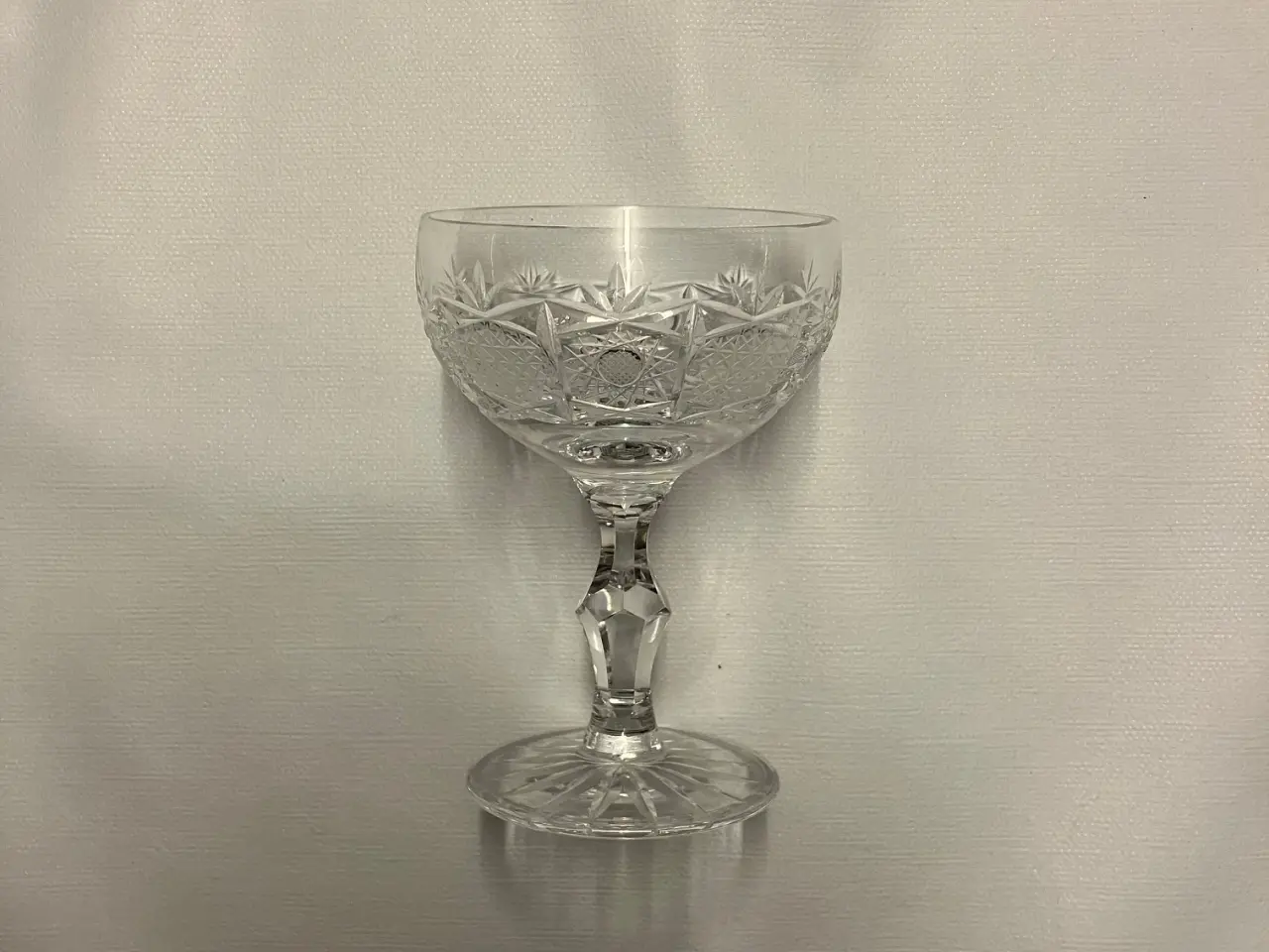 Billede 1 - Champagne glas Tjekkisk Krystal