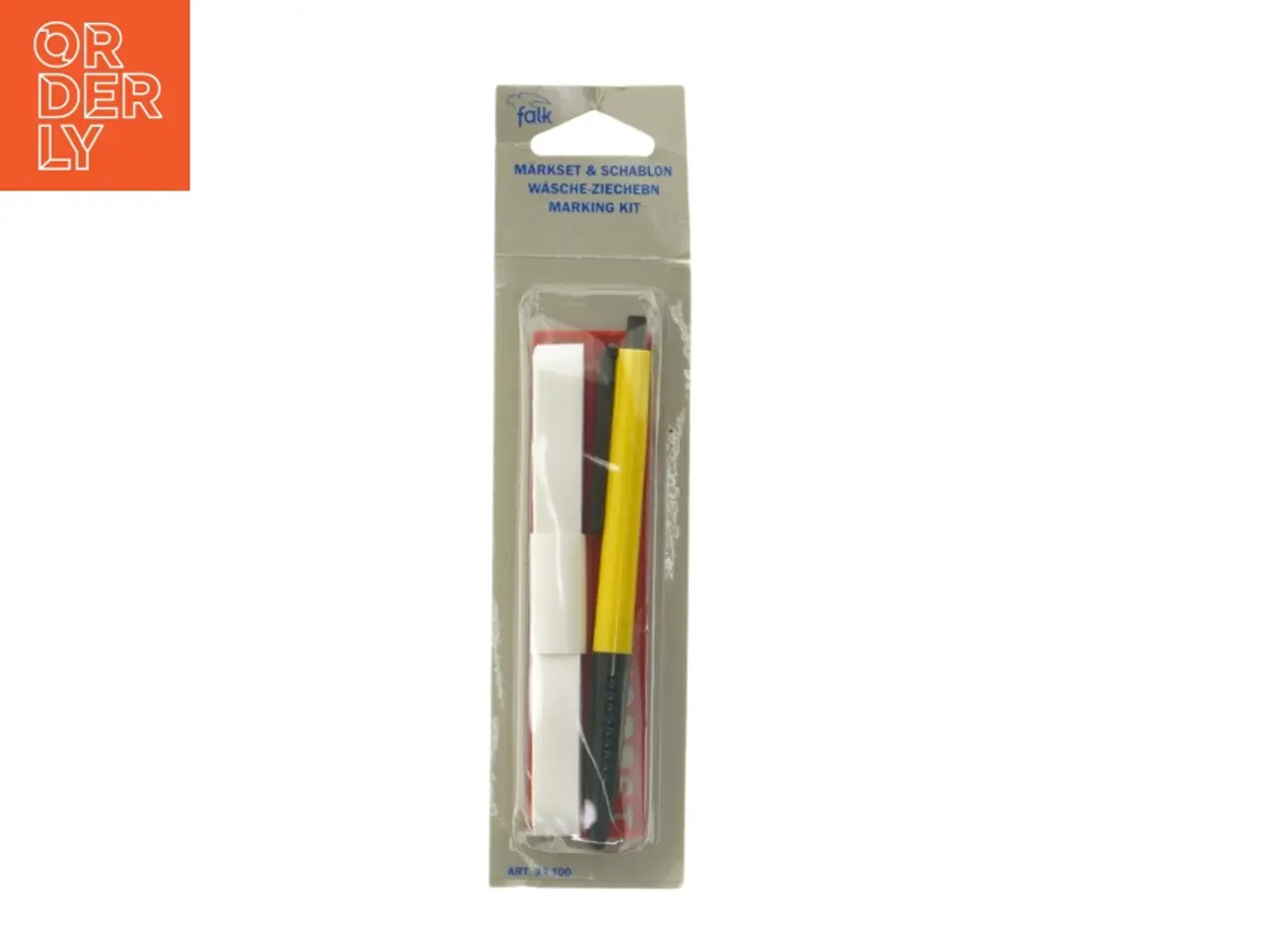 Billede 1 - Mærkesæt med stift og bånd
