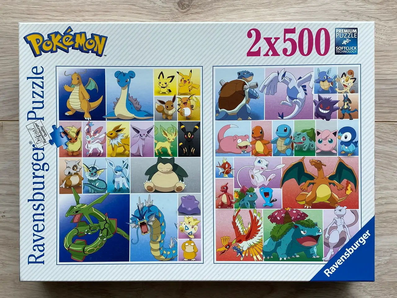 Billede 1 - Pokémon 2x500 brikker