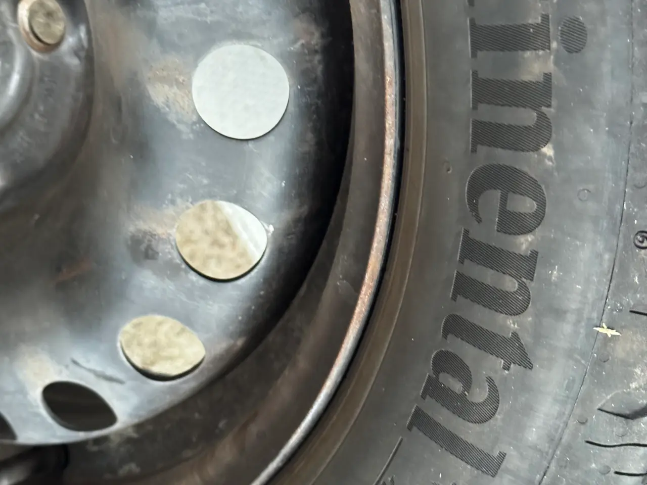 Billede 3 - Fire Continental hjul med mange kilometer endnu