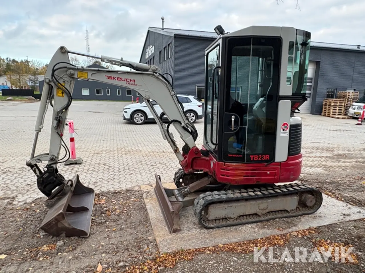 Billede 2 - Gravemaskine Takeuchi TB23R med skovlpakke