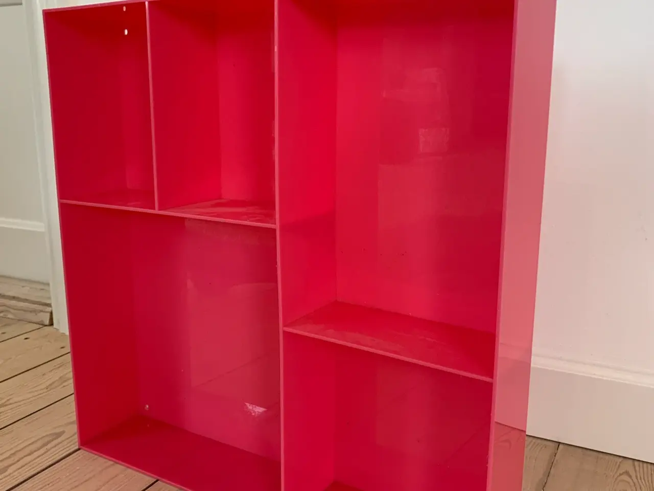 Billede 2 - Sebra sættekasse, pink akryl