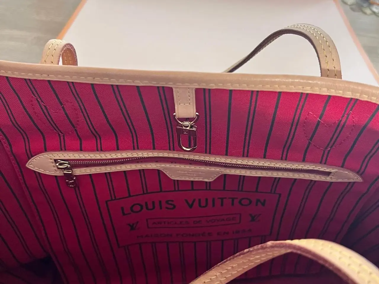 Billede 6 - Louis Vuitton Neverfull monogram læder