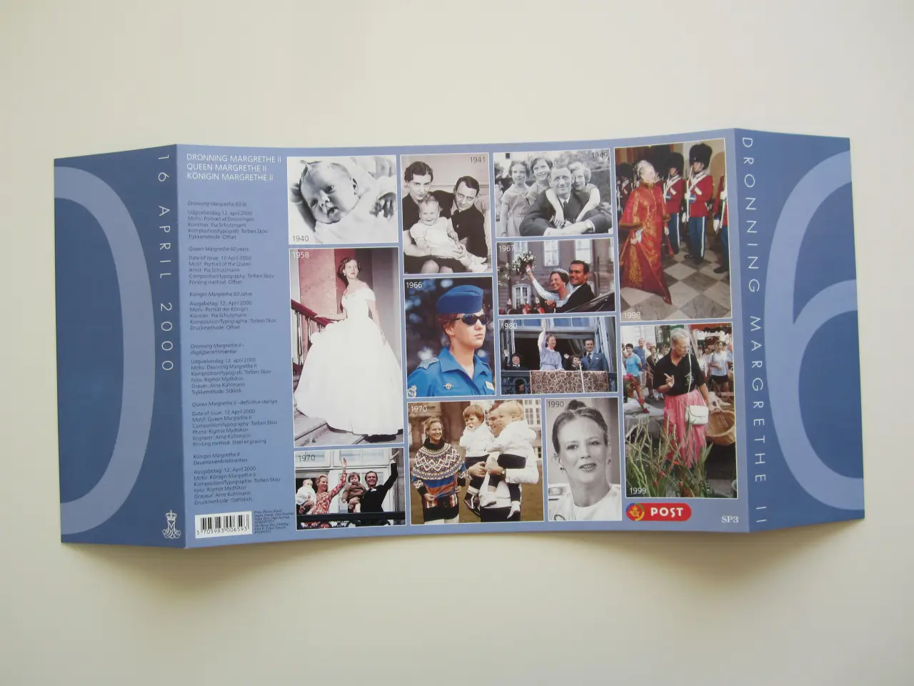 Billede 4 - Dronning Magrethe II 60 år.
