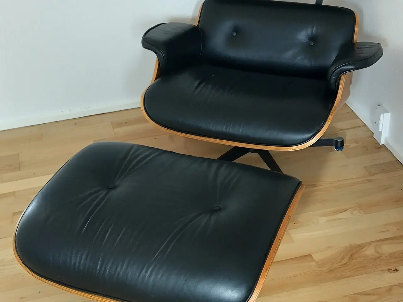 Billede 1 - Lounge chair med skammel