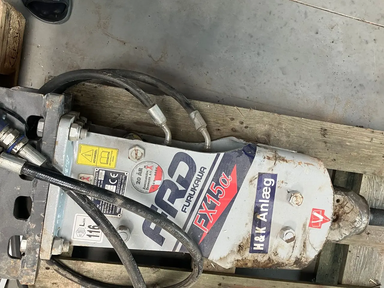 Billede 1 - Takeuchi TB210R Hammer Furukawa FX15a