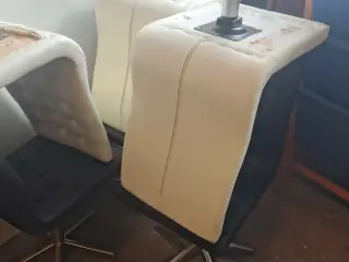Spisestuestole i kunstlæder