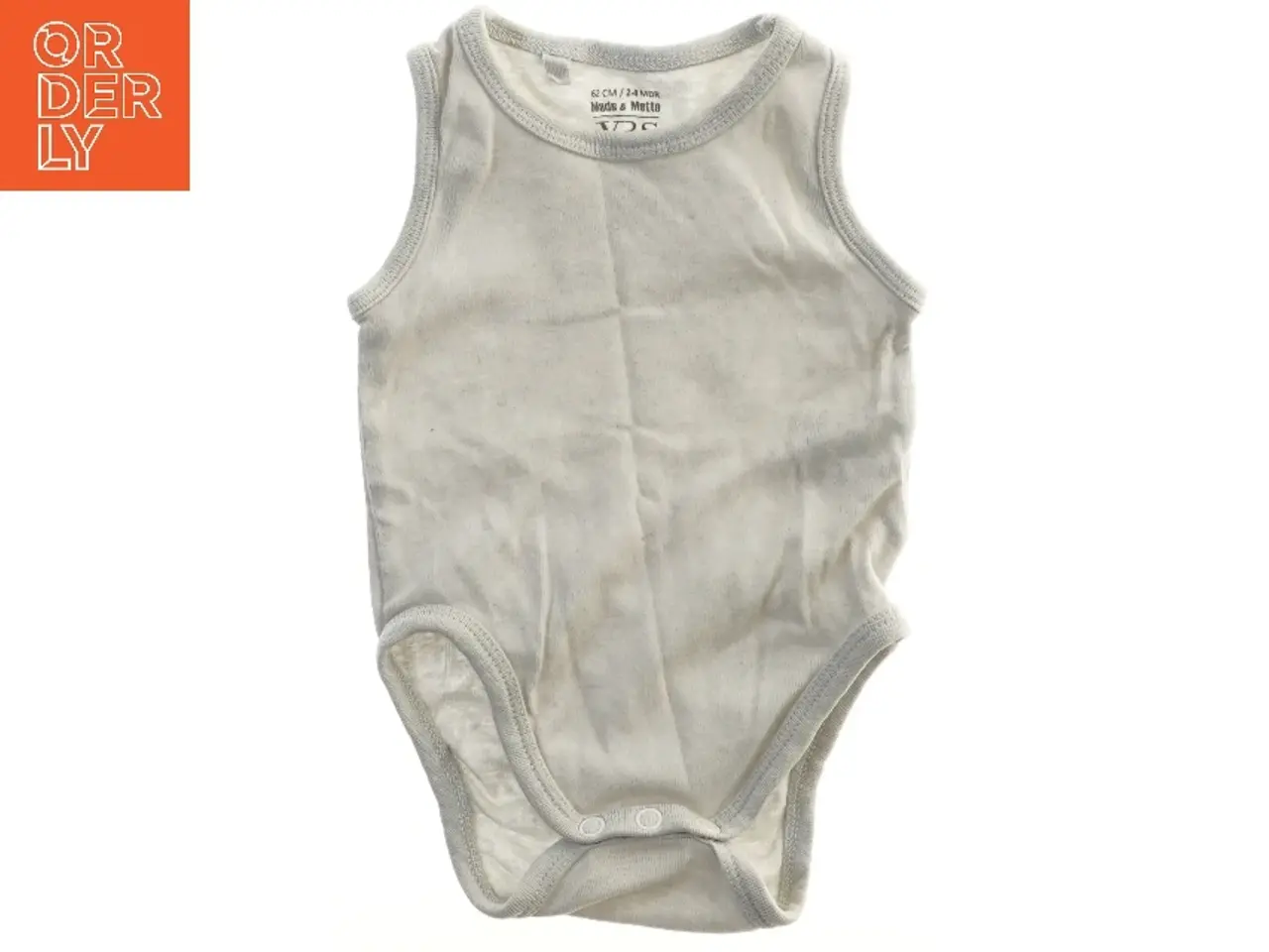Billede 2 - Hvid bodystocking til baby fra Mads & Mette (str. 62)