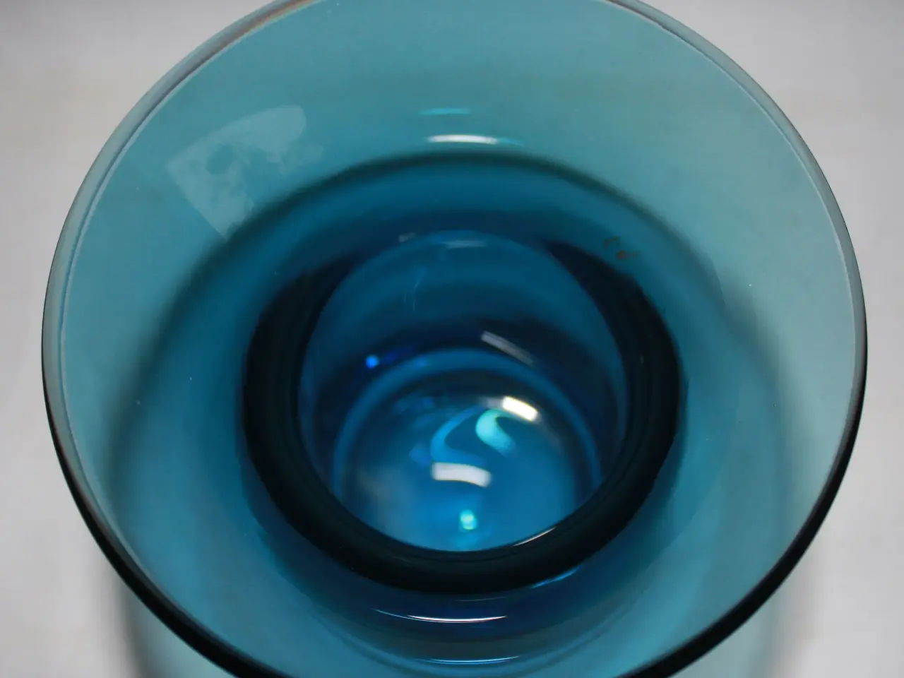 Billede 3 - XX Lin Utzon, Vase af blåt glas
